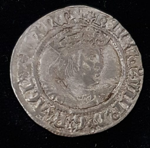Henry VIII Laker Bust D Groat