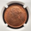 1893 Bun Penny - MS 65 RB Obverse