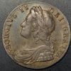 George II (1727-60), silver shilling , 1736