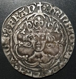 Henry VII Facing Portrait Groat London