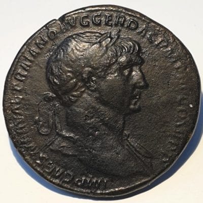 Trajan Sestertius. 103-111