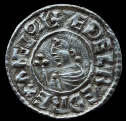 Aethelred II 978-1016, Silver Crux Penny