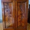 Antique Coin Cabinet A stunning mahogany coin cabinet, ex Baldwin values, size approx 30 x 39 x 30cm, comprising 27 trays double-pierced