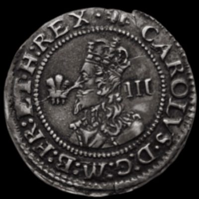Charles I (1625-49), silver Threepence, Aberystwyth Mint (1638-42)