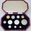 EDWARD VII 1902 11-COIN PROOF SET (SOVEREIGN TO MAUNDY PENNY) BOXED