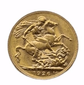 George V Sovereign 1926 Perth Mint