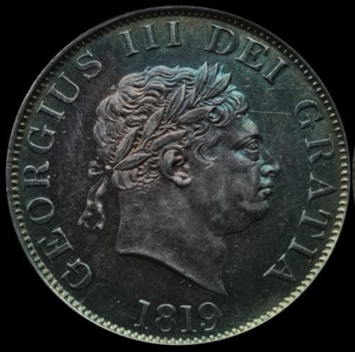 George III (1760-1820), silver Halfcrown, 1819