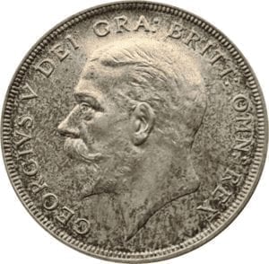 George V 1927 Proof Crown