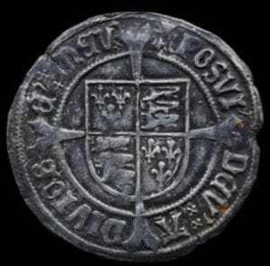 Henry VIII Groat 1st Coinage Castle Mint Mark