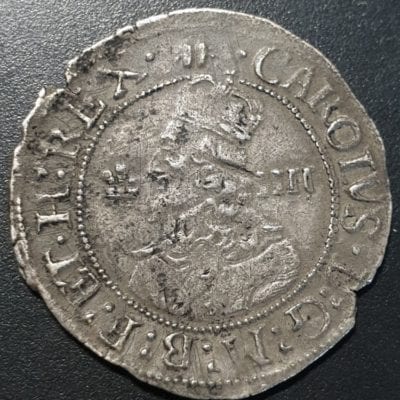 Charles I (1625-49), Groat, Aberystwyth mint