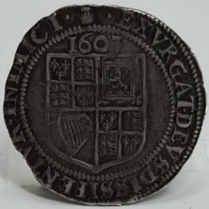 James Ist Sixpence, 1603