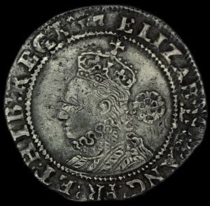 Elizabeth I Sixpence 1594