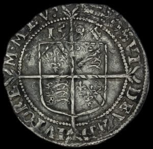 Elizabeth I Sixpence 1594