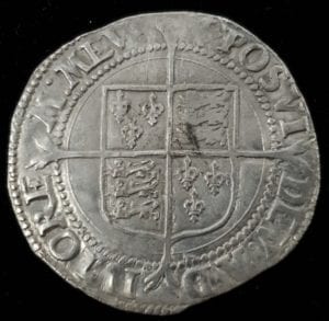 Elizabeth I Shilling Second Issue