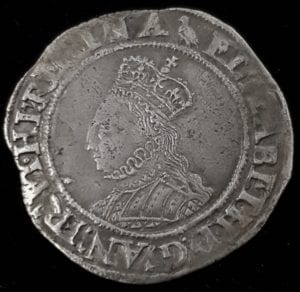 Elizabeth Ist Shilling 2nd Issue