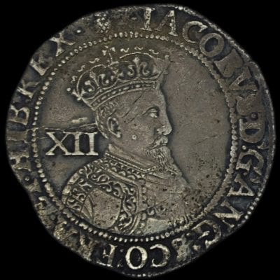 James I Shilling first coinage
