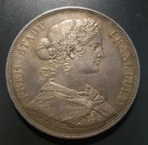 Frankfurt Double Thaler 1861