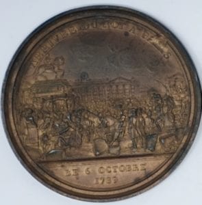 Return of the King to Paris Revolution Medal