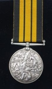 Ashantee Medal - Awarded to 693 Private J. Bartlett, 2nd Battalion, 23 Royal Welsh Fusiliers