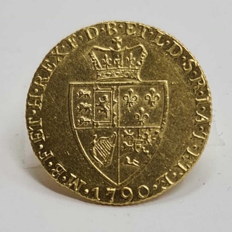 III Spade Guinea 1790 GM Coins Premier UK Coin Dealers