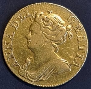 Queen Anne 1710 Guinea