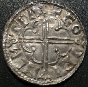 Cnut (1016-1035), silver Penny</strong>, quatrefoil type, Stamford Mint