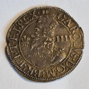 Charles I (1625-49), Groat, Aberystwyth mint