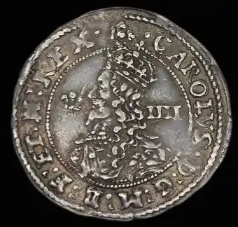 Charles Ist Oxford Groat Obverse