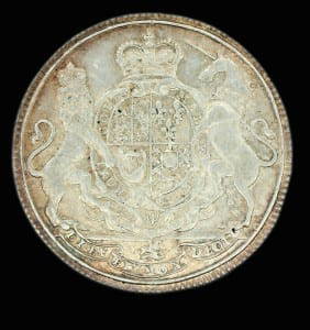 George Ist Medal Reverse