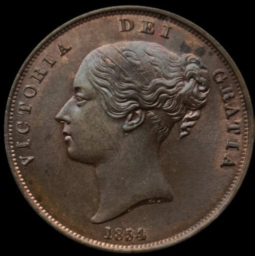 Victoria (1837-1901), Penny, 1854,