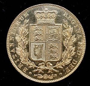 Victoria 1838 Sovereign