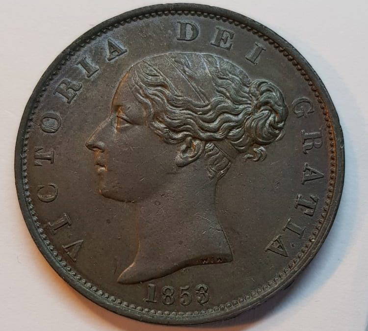 Victoria 1853 Over 2 Half Penny GM Coins Premier UK Coin Dealers victoria-1853-over-2-half-penny-gm-coins-premier-uk-coin-dealers