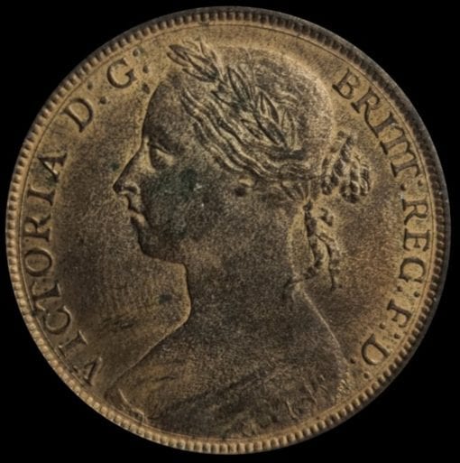 Victoria (1837-1901), bronze Penny, 1887