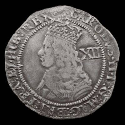 Charles II silver Hammered Shilling Third hammered issue (1661-62)