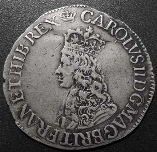 Charles II 1st Issue, Hammered Sixpence