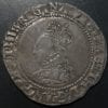 Elizabeth I Shilling, second issue, 1560-1, m.m. cross crosslet