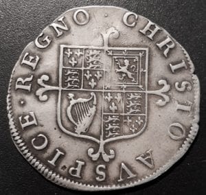 Charles II 1st Issue, Hammered Sixpence