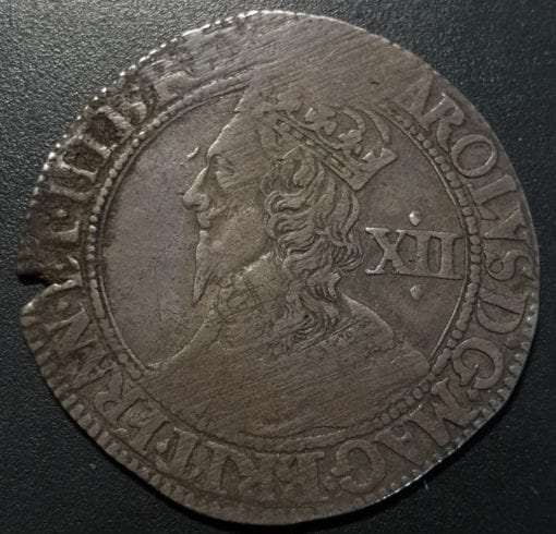 Charles I (1625-49), silver Shilling, York Mint (1643-44), type 5