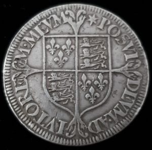 Elizabeth I Milled Shilling Intermediate Size