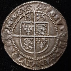 Elizabeth I Threepence 1575 Third Issue