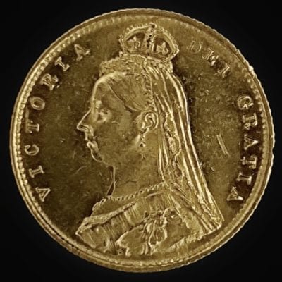 1887 Victoria Half Sovereign