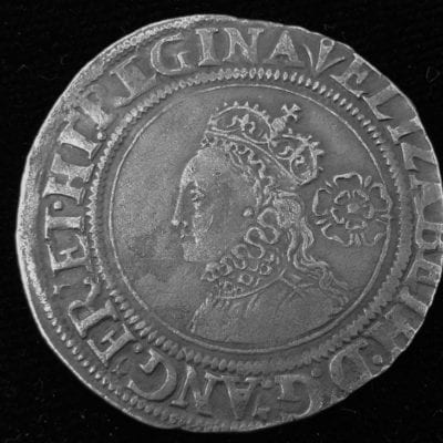 Elizabeth I Sixpence 1561 3rd Issue