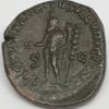 Trajan Decius Sestertius Ilyricum, AD 249-251 Genius of the Army of Illyricum